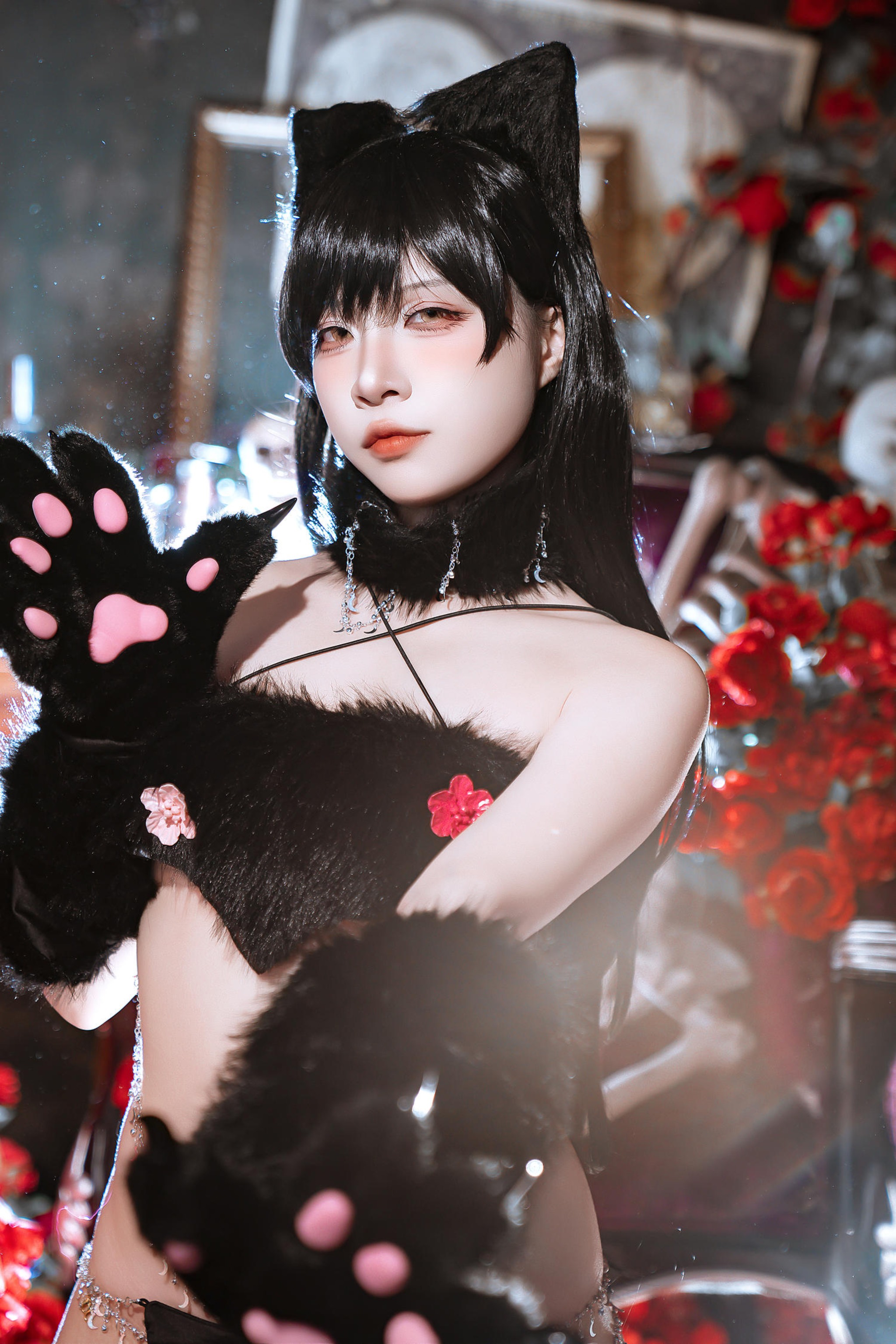 图片[1]-二佐Nisa – NO.196 碧蓝航线 爱宕万圣节 [28P]-XikXak